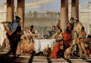 Giovanni Battista Tiepolo Das Bankett der Cleopatra Sweden oil painting artist
